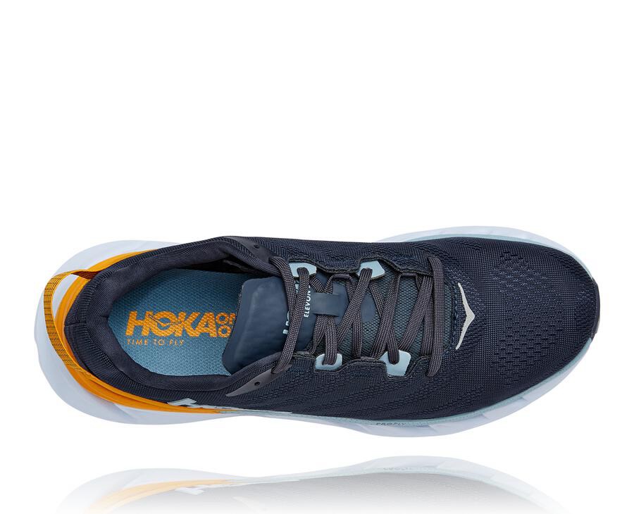 Hoka One One Elevon 2 Löparskor Herr - Marinblå/Vita - QMTRZ-5346